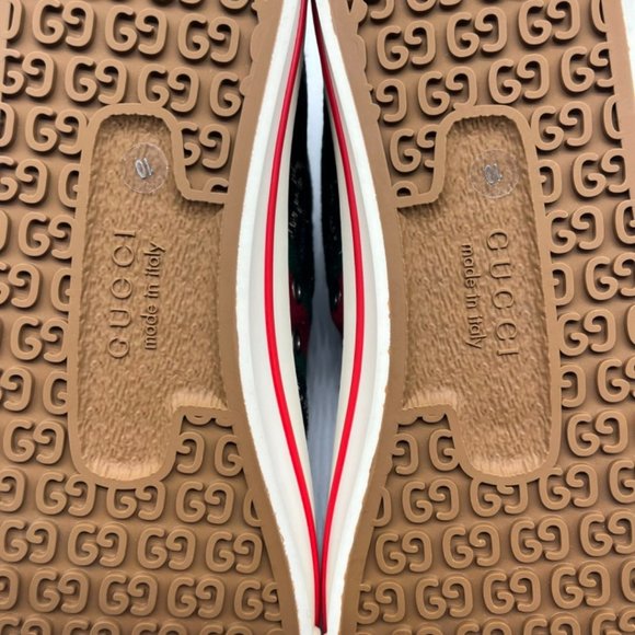 Gucci GG Jacquard Black Denim High-Top Tennis 1977 Men's Sneakers US11 - Picture 15 of 15